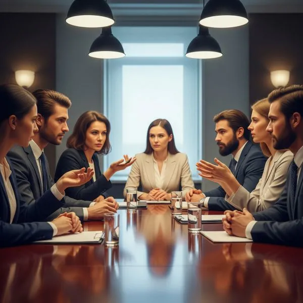 Negotiating table